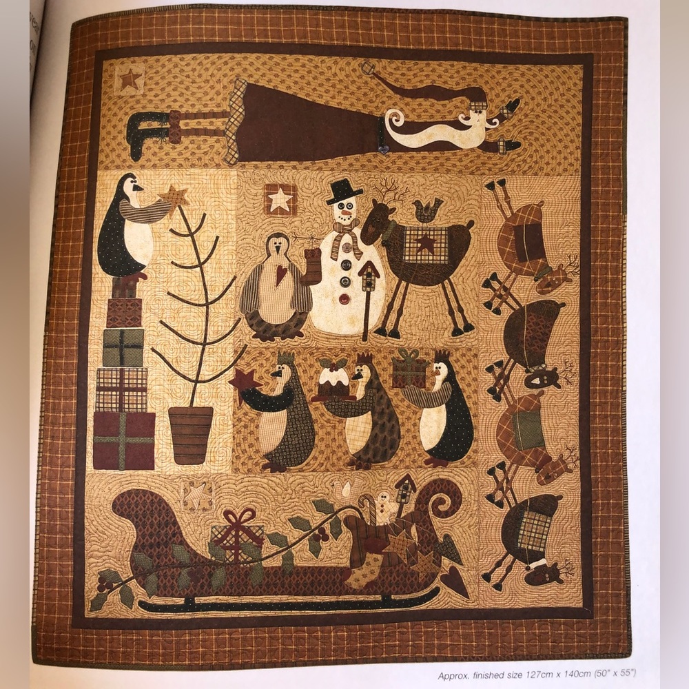 Friends for Christmas - A collection of patchwork & stitchery projects.